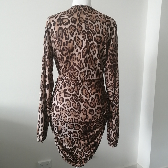 Boohoo Leopard Dress - Picture 3 of 7